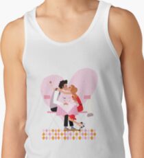 kissing couple Tank Top
