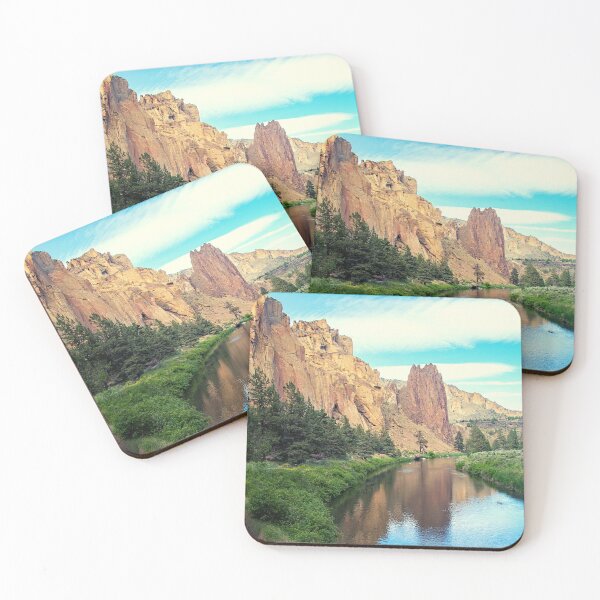 Item preview, Peaceful River in the Canyon of Smith Rock Park designed and sold by EdenLiving.