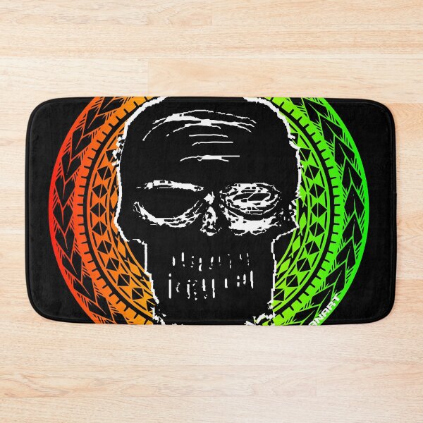 Item preview, BLACK SKULL TRIBAL designed and sold by pacificoceanart.