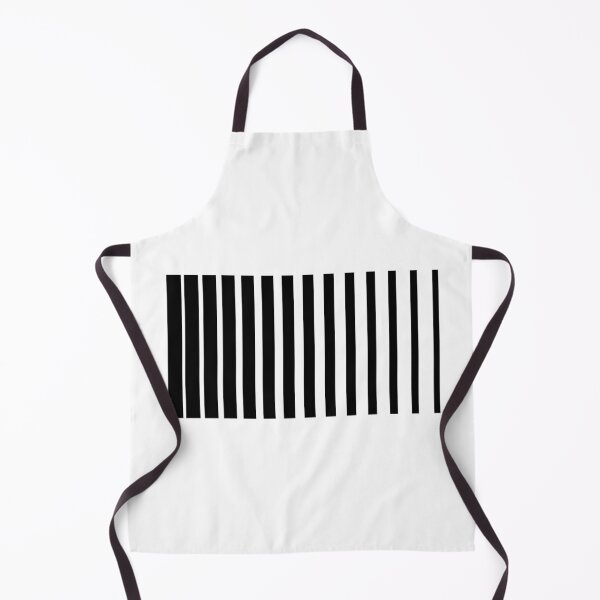 Item preview, Black vertical stripes pattern on white. Minimalist style. designed and sold by PandaAvenue.