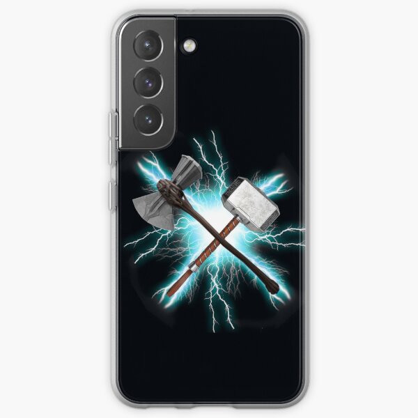 Stormbreaker et Mjolnir Thor Coque souple Samsung Galaxy