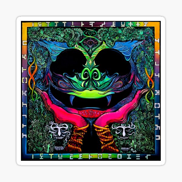 Shadows up the Walls Sticker