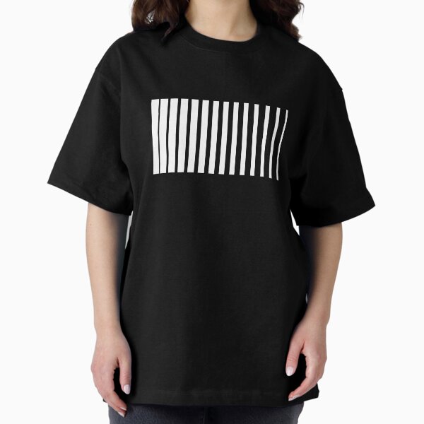 Item preview, White vertical stripes pattern on black. Minimalist style. designed and sold by PandaAvenue.