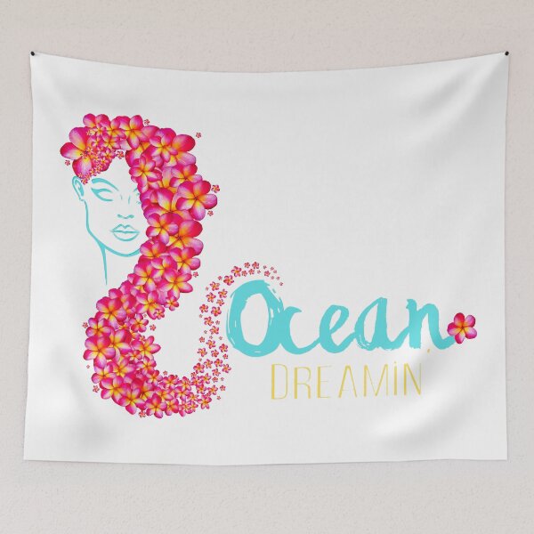 Aperçu de l'œuvre Ocean Dreamin '- Blanc moussant créée et vendue par CheckOutOz.
