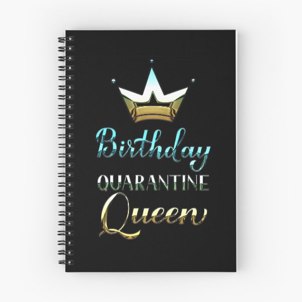 Item preview, Birthday Quarantine QueenFunny Letter Printed Birthday Crown Design for Women designed and sold by chris-ellis-art.