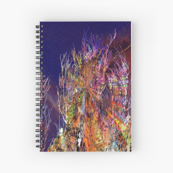 wiggling and whirring outback Spiral Notebook