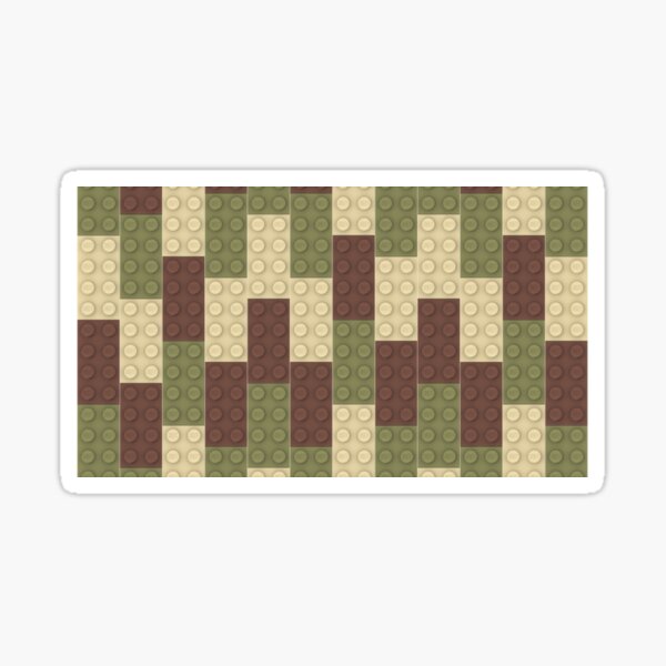 Item preview, Olive Brick Brown Brick Tan Brick designed and sold by bxbrix.