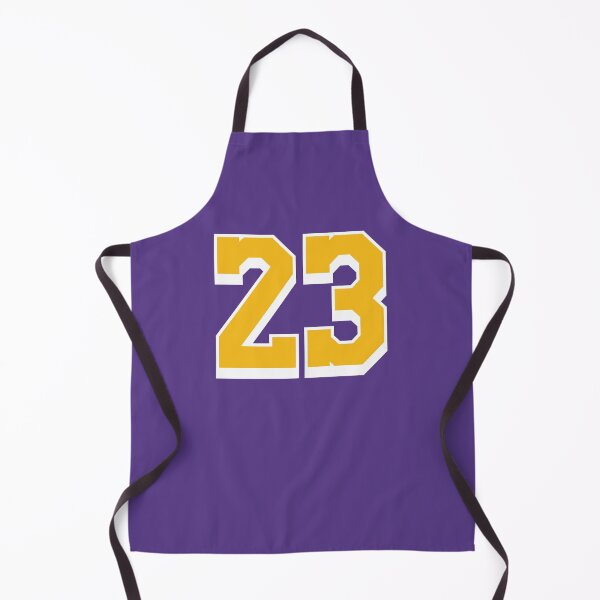 Item preview, 23 Yellow Number Twenty-three Purple Basketball Jersey designed and sold by elhefe.