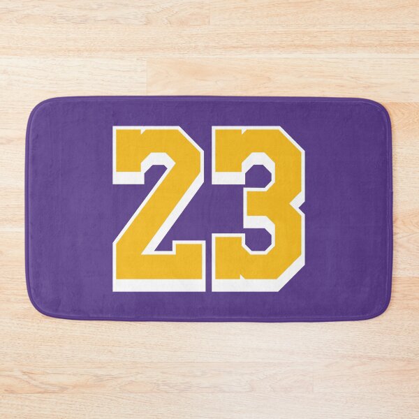 Item preview, 23 Yellow Number Twenty-three Purple Basketball Jersey designed and sold by elhefe.