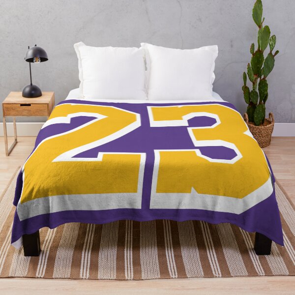 Item preview, 23 Yellow Number Twenty-three Purple Basketball Jersey designed and sold by elhefe.