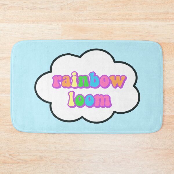 Item preview, rainbow loom with cloud designed and sold by KaylaH22.