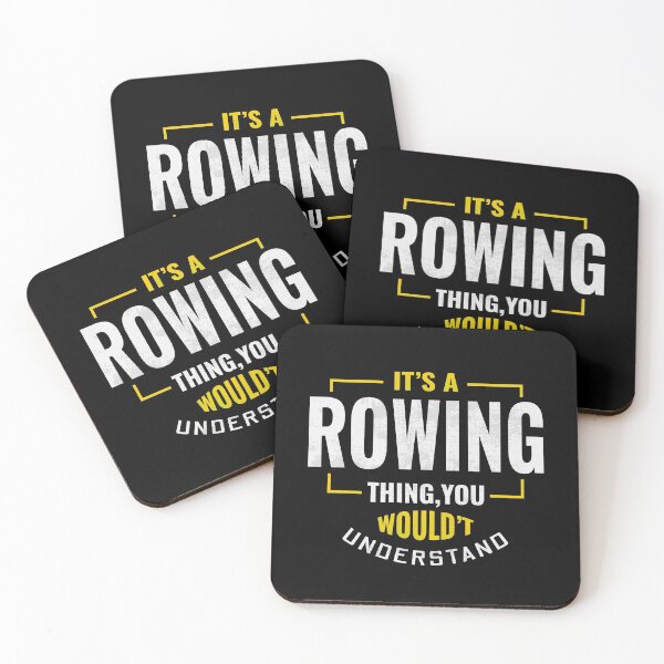 Item preview, Crew Rowing Row Team Boat Oar Rower Funny Saying Gift designed and sold by TastefulTees.