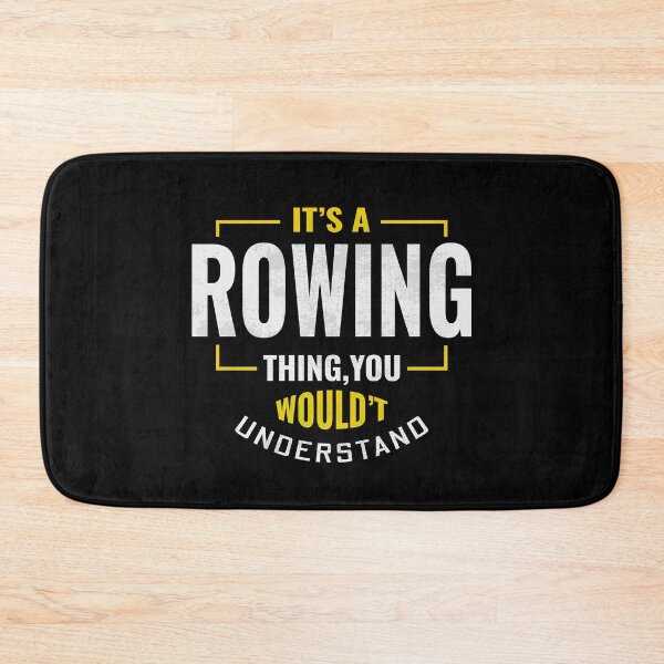 Item preview, Crew Rowing Row Team Boat Oar Rower Funny Saying Gift designed and sold by TastefulTees.