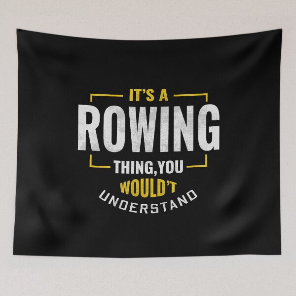 Item preview, Crew Rowing Row Team Boat Oar Rower Funny Saying Gift designed and sold by TastefulTees.