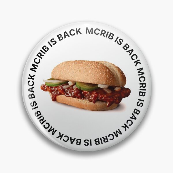 Item preview, McRib is back designed and sold by Create-.