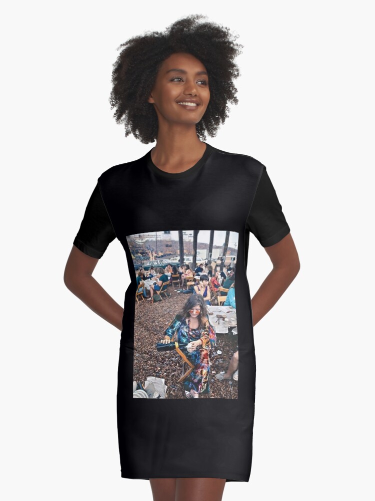 Janis joplin store t shirt dress