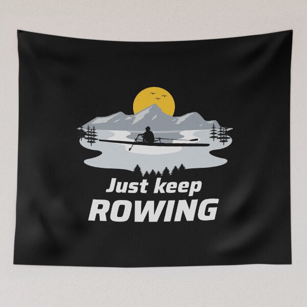 Item preview, Crew Rowing Row Team Boat Oar Rower Funny Saying Gift designed and sold by TastefulTees.