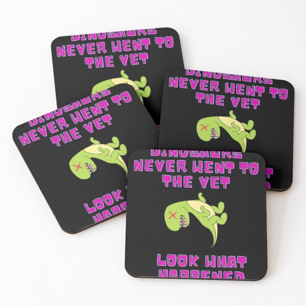 Item preview, Dinosaurs Never Went to The Vet, Look What Happened designed and sold by WhatTheWorld.