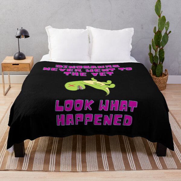 Item preview, Dinosaurs Never Went to The Vet, Look What Happened designed and sold by WhatTheWorld.