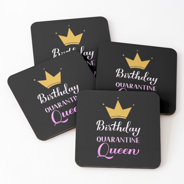 Item preview, Birthday Quarantine Queen Funny Letter Printed Birthday Crown Design for Women designed and sold by chris-ellis-art.