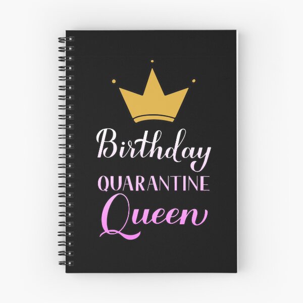 Item preview, Birthday Quarantine Queen Funny Letter Printed Birthday Crown Design for Women designed and sold by chris-ellis-art.