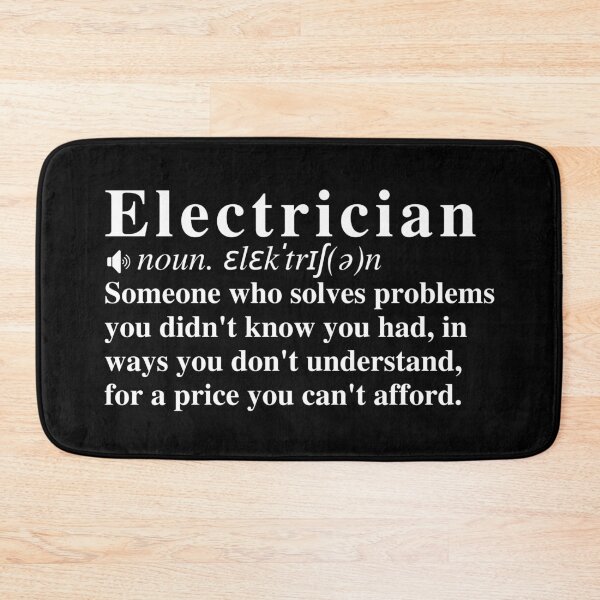 Item preview, Funny Electrician Definition designed and sold by mind-illusions.