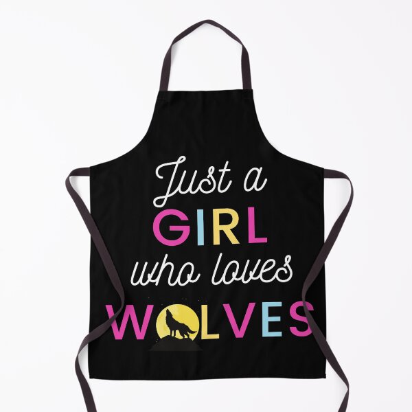 Item preview, Just a Girl Who Loves Wolves designed and sold by WhatTheWorld.