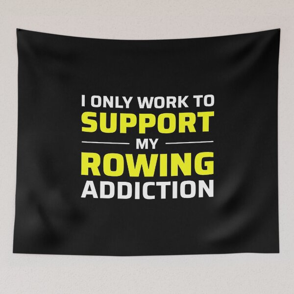 Item preview, Crew Rowing Row Team Boat Oar Rower Funny Saying Gift designed and sold by TastefulTees.