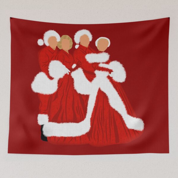 Item preview, classic white christmas inspired illustration  designed and sold by crizzysketch.