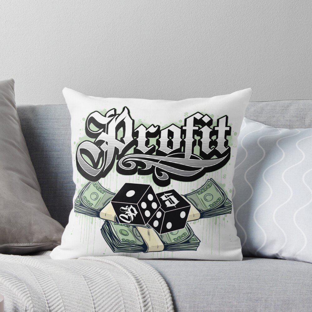 Item preview, Throw Pillow designed and sold by AFNF-CLOTHING-.