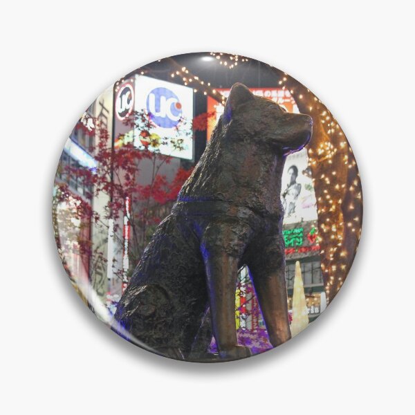 Item preview, Hachiko Memorial Statue, Shibuya, Tokyo, Japan designed and sold by foxblue000.