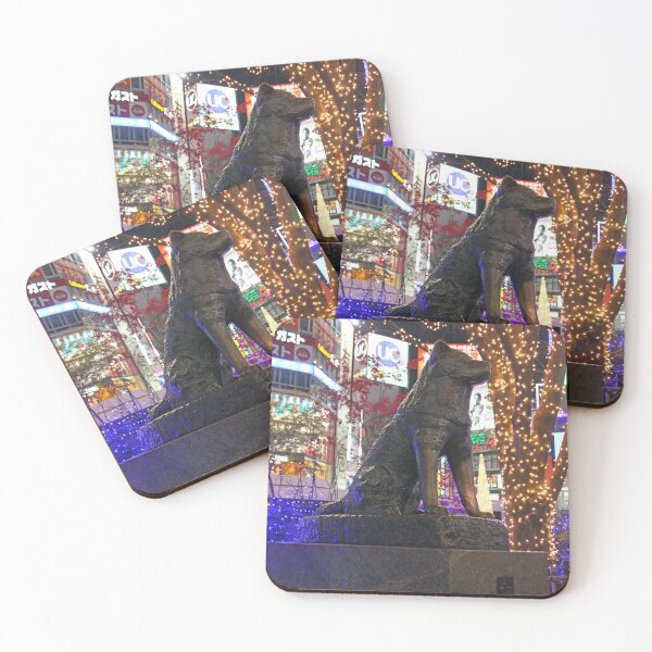Item preview, Hachiko Memorial Statue, Shibuya, Tokyo, Japan designed and sold by foxblue000.