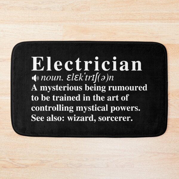 Item preview, Funny Electrician Definition designed and sold by mind-illusions.