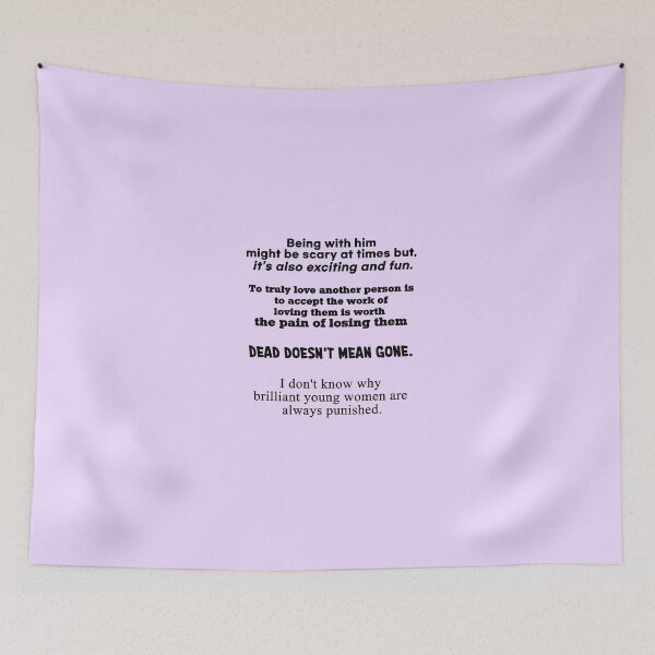 Item preview, The Haunting Of Bly Manor quotes, sticker pack designed and sold by SerenaMinimal.