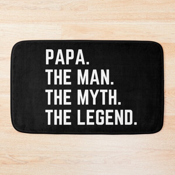 Item preview, PAPA The Man The Myth The Legend, Christmas Gift for Grandpa, Gift for Grandpa,  for Papa, Gift for Fathers Day, Dad , Gift for Dad,bags, Laptop Skins, scraf, mobile cases, face masks designed and sold by kenganalashish.