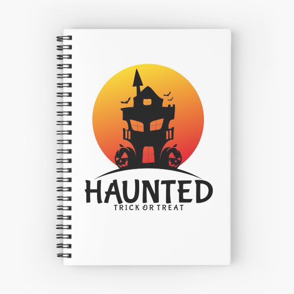 Item preview, HAUNTED trick or treat hallowen artwork designed and sold by Xainny.