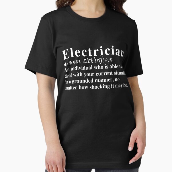 Item preview, Funny Electrician Definition designed and sold by mind-illusions.