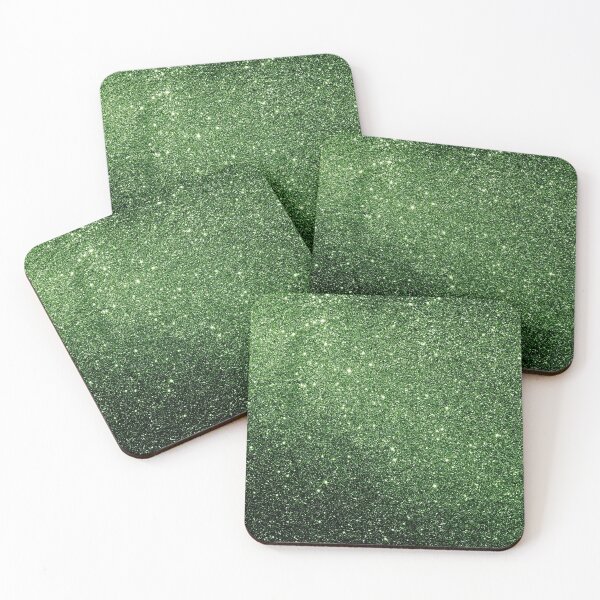 Item preview, Forest Green Glitter Pattern designed and sold by WOW TeesAndThings.