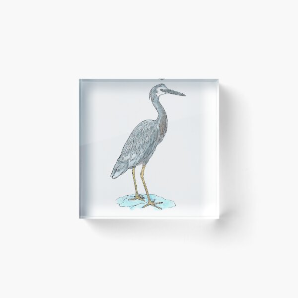 Item preview, White-faced Heron designed and sold by bangart.