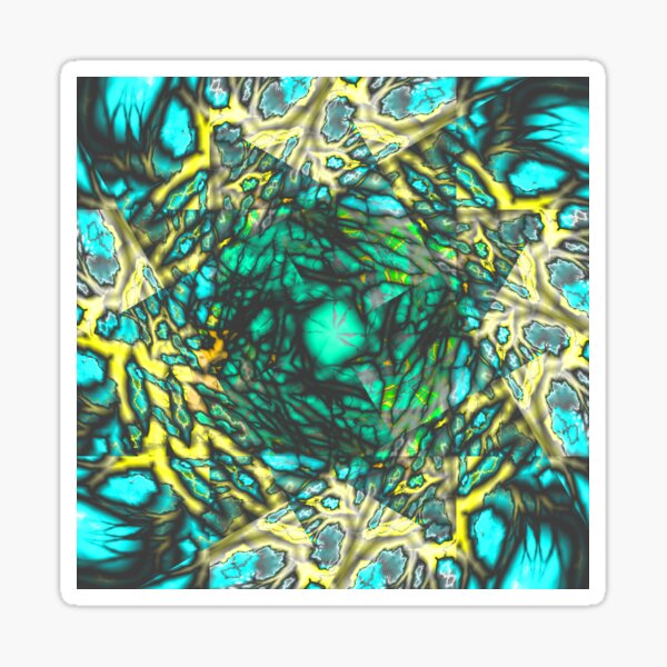 Mandala atmen Sticker