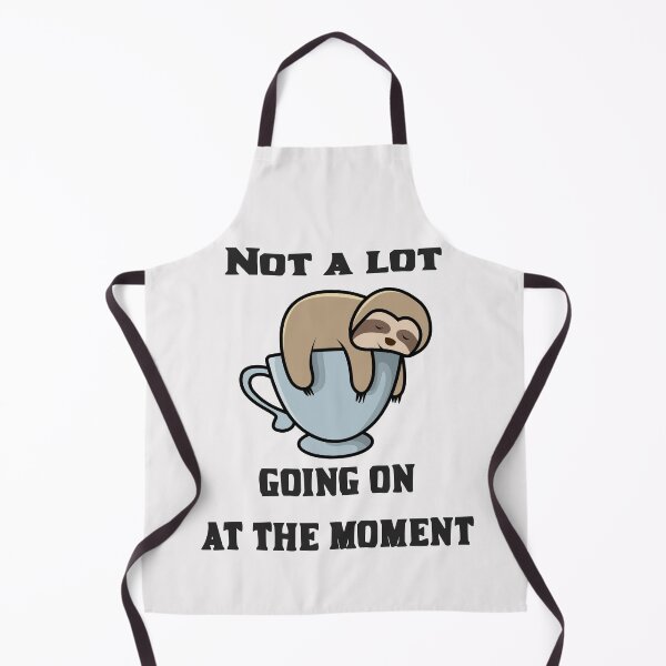 Item preview, Not a lot going on at the moment sloth  designed and sold by DarkHumorstore.