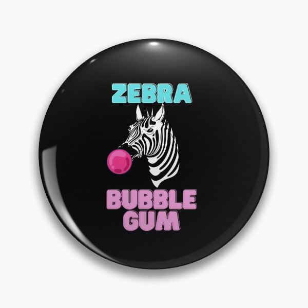 Item preview, Zebra Bubble Gum designed and sold by WhatTheWorld.