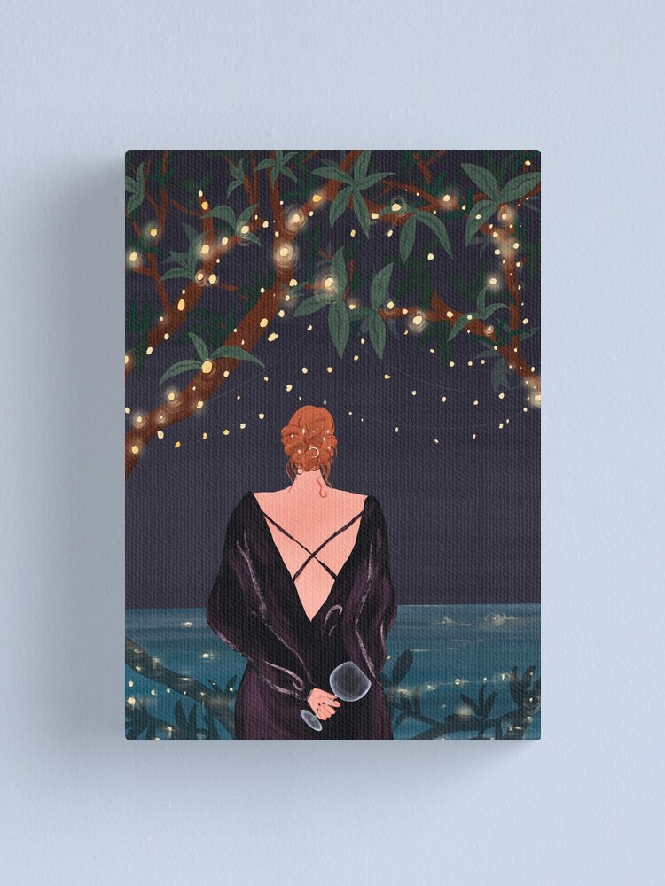 Alternate view of Under The Lights at Night Canvas Print