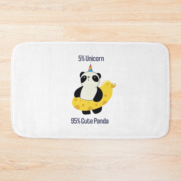 Item preview, Funny And Cute Panda - 5% unicorn 95% panda designed and sold by artado.