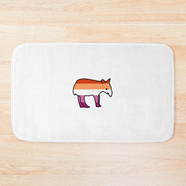 Item preview, Lesbian Pride Tapir designed and sold by KadenGuymon.