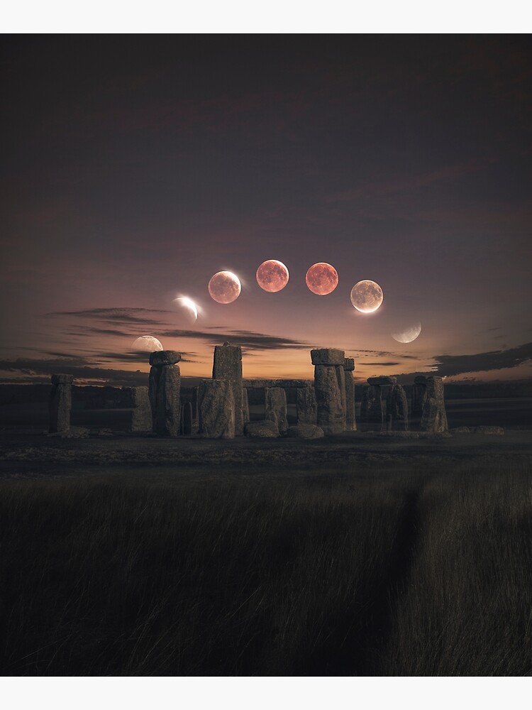 Blood Moon Eclipse, UK by amorphousbeing