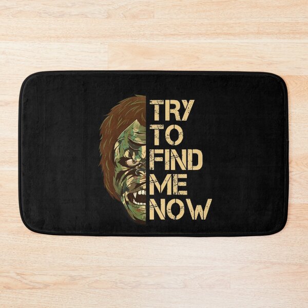 Item preview, Bigfoot Camouflage Face Paint Try To Find Me Now designed and sold by Grafik Traffik.