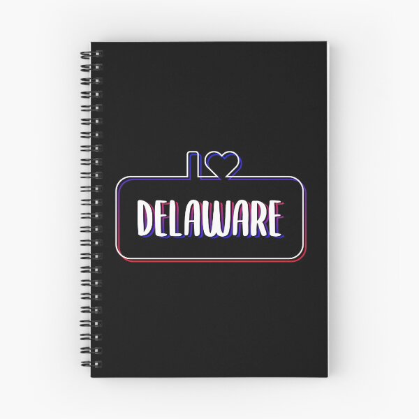 Item preview, I Love Delaware Colorful Text designed and sold by RADesigns21.