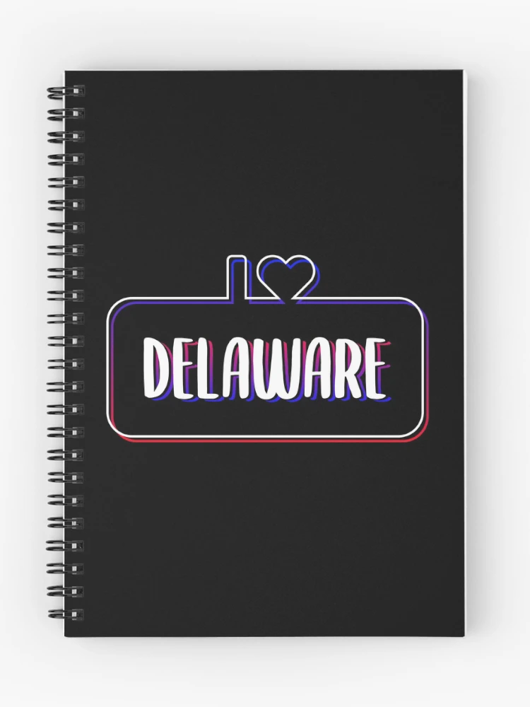 Thumbnail 1 of 3, Journal, I Love Delaware Colorful Text designed and sold by RADesigns21.