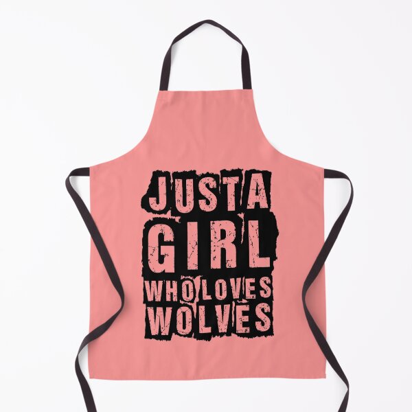 Item preview, Just A Girl Who Loves Wolves designed and sold by rokojin.